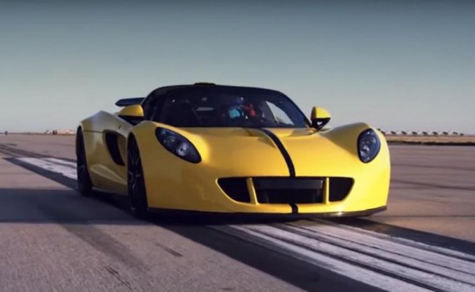 Новый Hennessey Venom GT побил все рекорды скорости