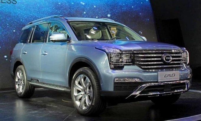 В Китае представили  семиместный внедорожник Trumpchi GS8