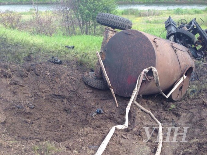 Взрыв трактора на Донетчине: новые подробности