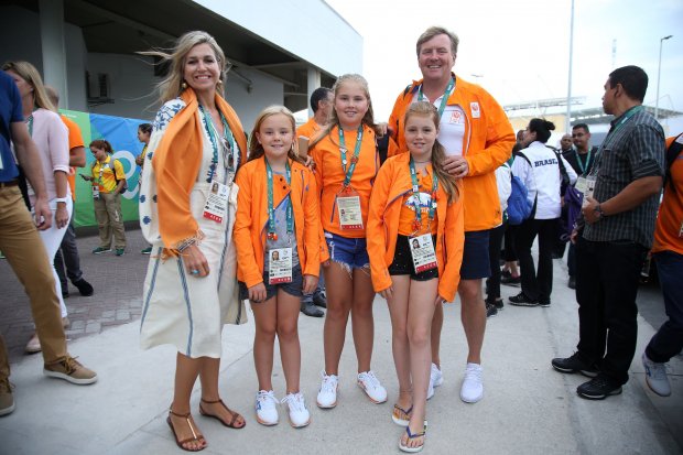 Королева Нидерландов посетила Олимпиаду в украинской вышиванке. Фото