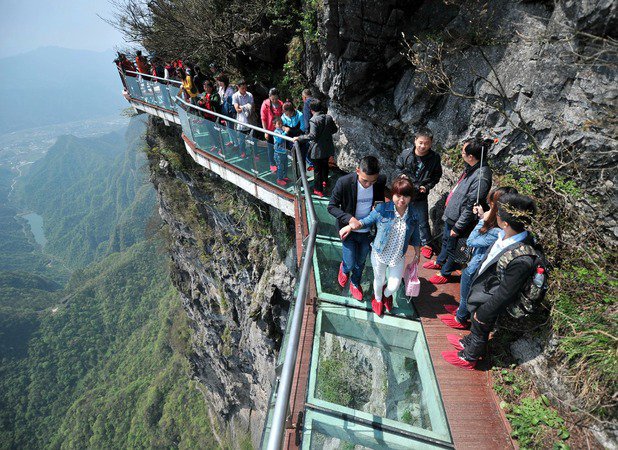 Самый страшный туристический аттракцион. Фото