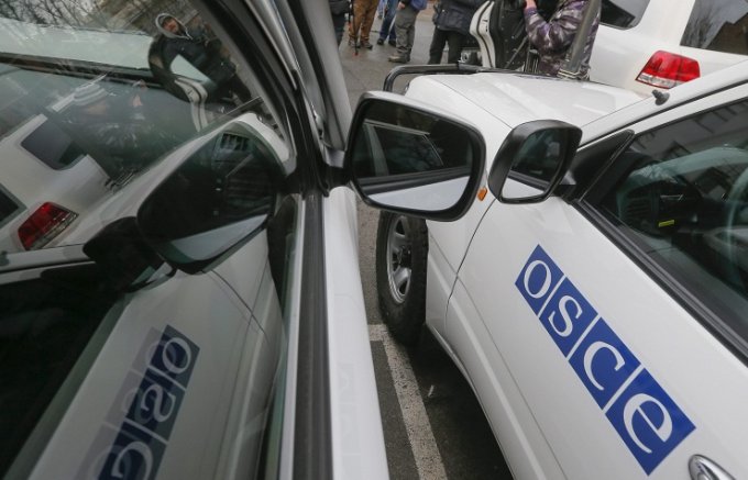 В Киеве ОБСЕ зафиксировала платных демонстрантов