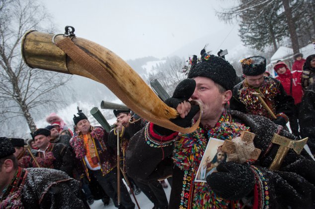 Колоритное Рождество в Украине. Фото