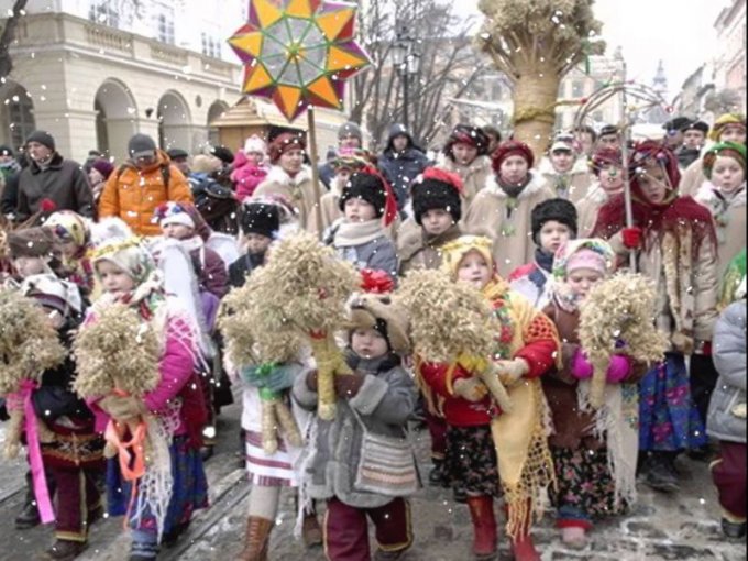 Колоритное Рождество в Украине. Фото