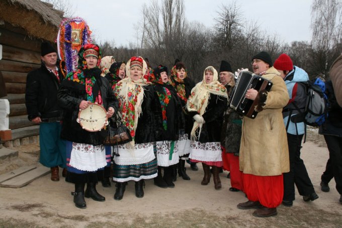 Колоритное Рождество в Украине. Фото