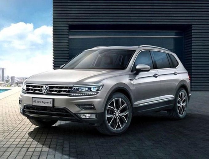 Мир увидел кроссовер нового поколения "Tiguan Allspace" от Volkswagen 