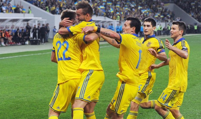 Объявлен расширенный состав сборной Украины на матч с Хорватией