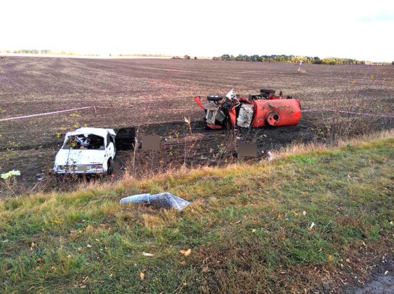 «Тяжелое» ДТП на Полтавщине: двое погибших, один - в больнице