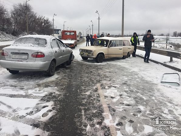 ДТП в Кривом Роге: шестеро пострадавших