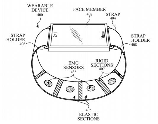 Apple запатентовала несколько новых технологий для смарт-часов