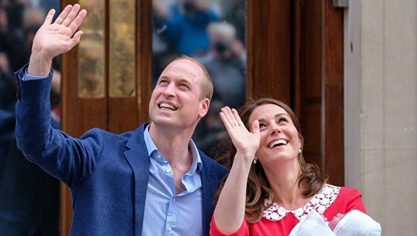 Принц Уильям и Кейт Миддлтон объявили имя новорожденного сына