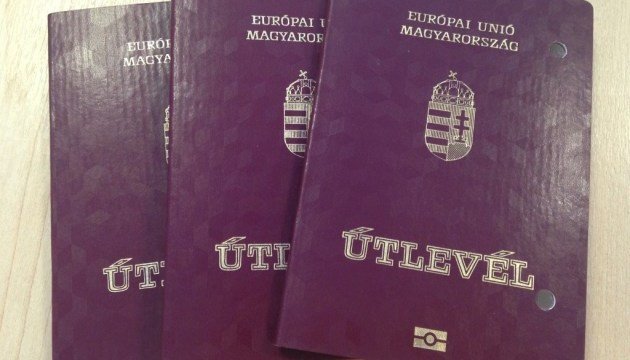 У Береговому українцям видають угорські паспорти під присягу. Відео