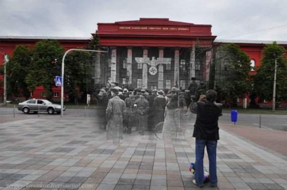Комбіновані знімки сучасного і старого Києва підкорили мережу