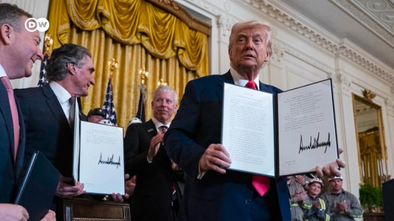 ЕС и Мексика осуждают новые тарифы Трампа